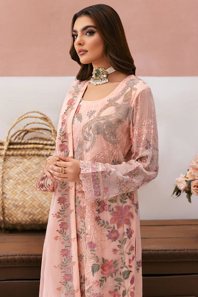 RAMSHA ‘Arzoo’ | Embroidered Chiffon Readymade | U101