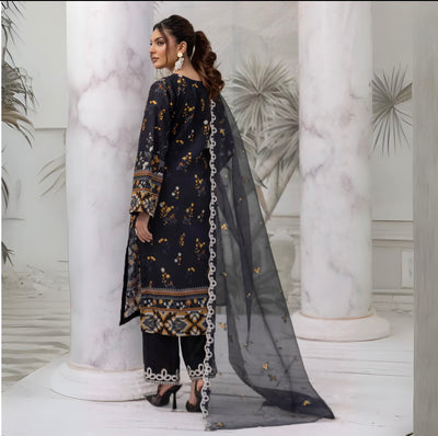 SIMRANS ‘Fiesta’ | Embroidered Khaddar Readymade | SM713