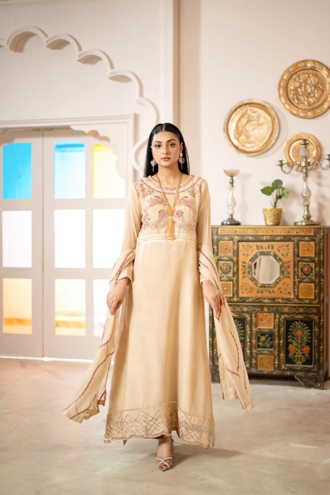 RANIYA.H ‘Mehfil-e-Naghma’ | Embroidered Chiffon Readymade | RHV-02