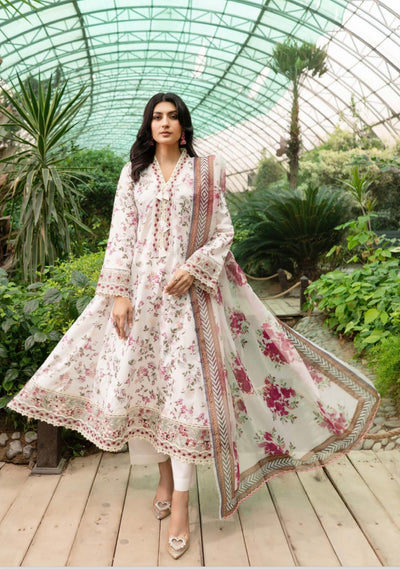 MUNIRA | Embroidered Linen Readymade | MEL02