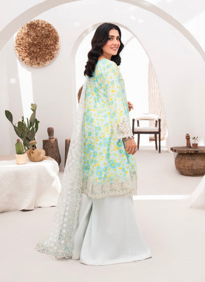 ALLY’s ‘Ayeza Khan’ | Embroidered Chikankari Mother & Daughter Readymade  | AL442