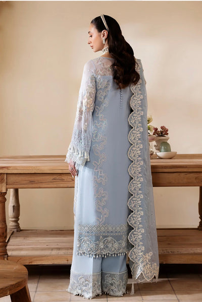 IMROZIA|SERENE PREMIUM ‘Muse’ | Embroidered Chiffon Readymade | S-1078