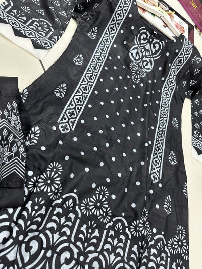 S Creations | Linen Printed Readymade | SC086