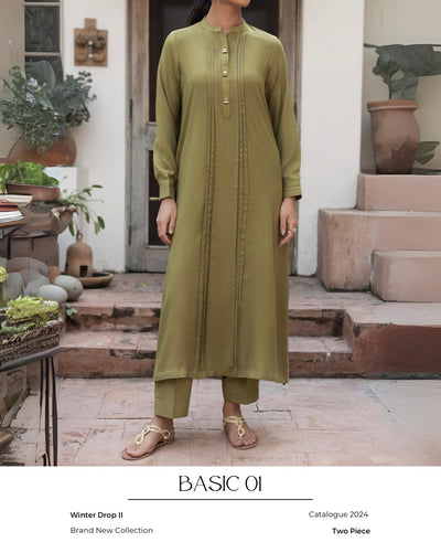 Casuallite ‘Linen Basics Vol 2’ | Dhanak 2pc Readymade | HT256