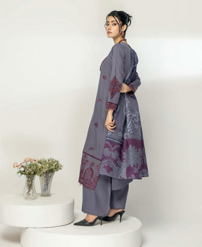 SIMRANS ‘Alpine Winter Luxe’ | Embroidered Alpine Readymade | SM737