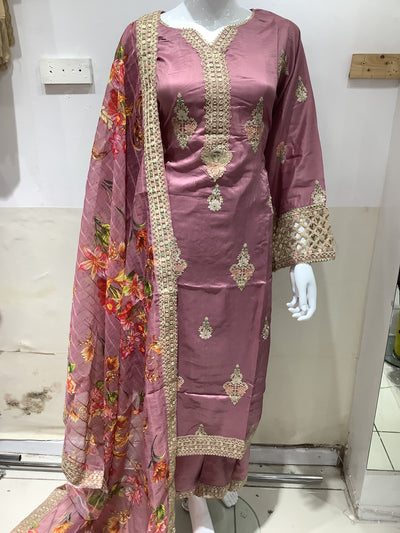 S Creations | Embroidered Readymade 3Pc | SC096