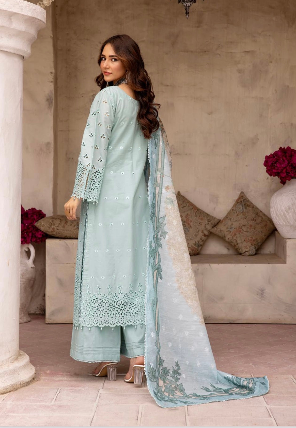 SIMRANS ‘Firdous’ | Luxury Chikankari Readymade | SM614