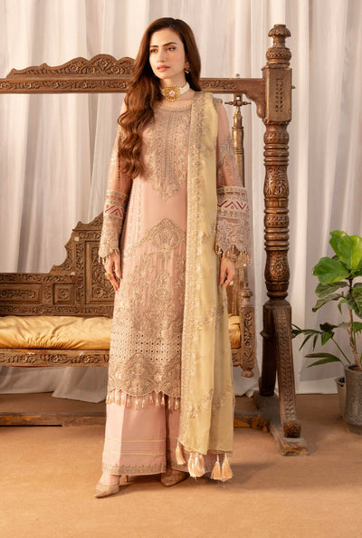 IMROZIA PREMIUM ‘Noor Jahan’ | Embroidered Chiffon Readymade | I-202