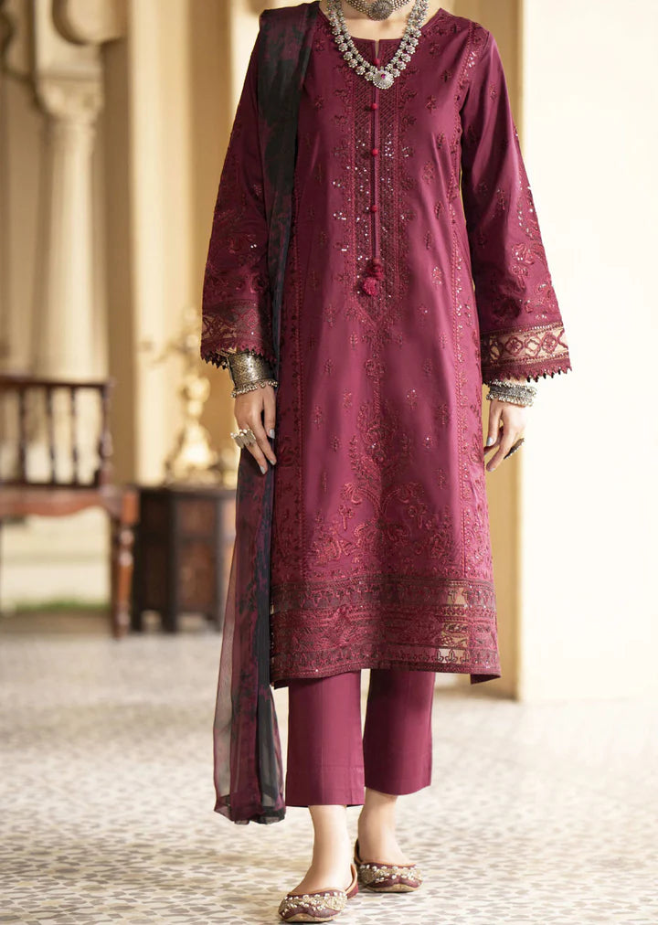 Casual lite ‘Mashriqi’ | Luxury Embroidered Cotton Readymade | HT207