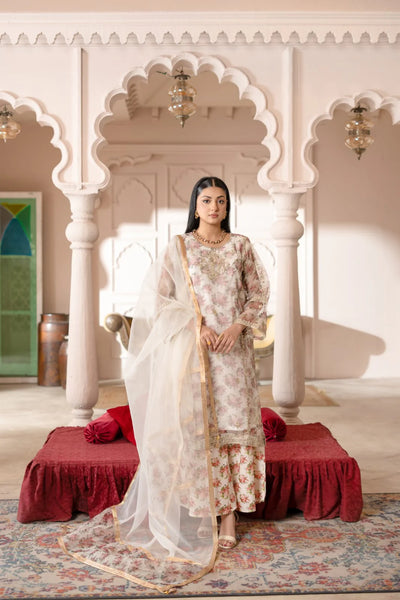 RANIYA.H ‘Mehfil-e-Naghma’ | Embroidered Organza Readymade | RHV-05