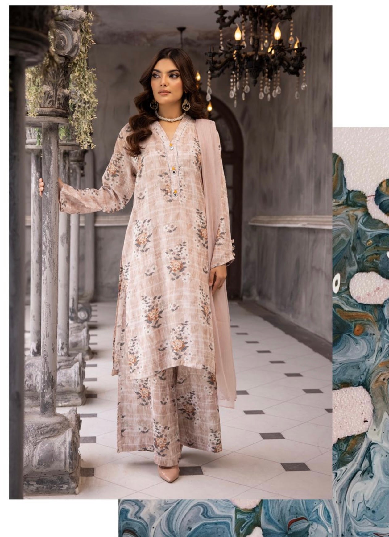 SIMRANS ‘S Prints’ | Lawn Prints 3pc Readymade | SM606