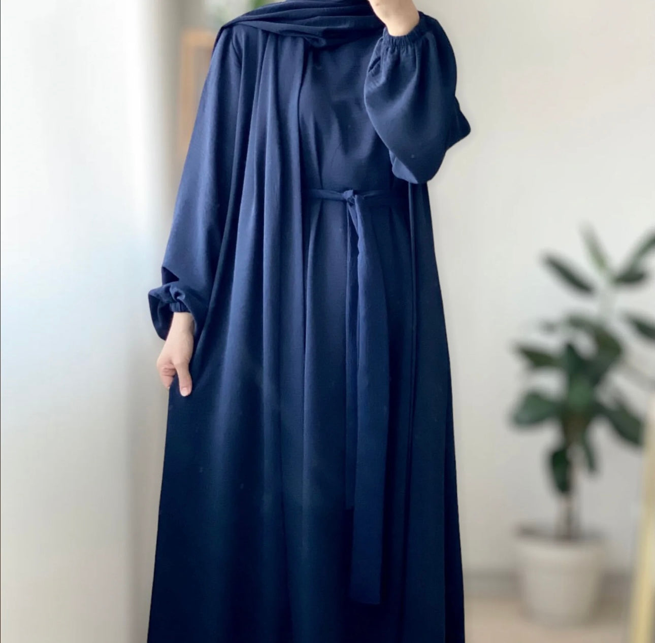 AMIRA Abaya | Solid Colour Simple Plain Islamic Muslim Clothing Adults Breathable | AA001 (6 Colours)