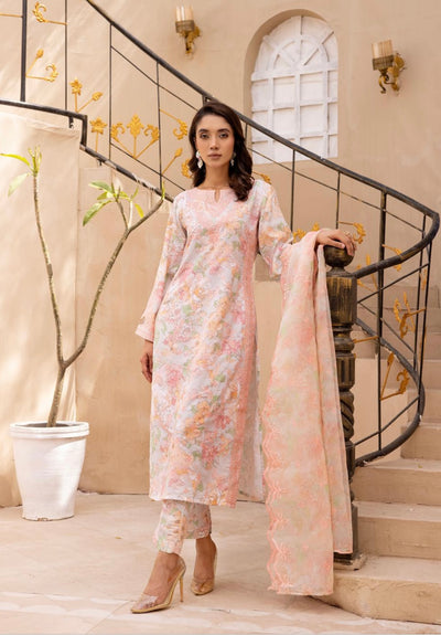 SIMRANS ‘Ethnic 4.0’ | Embroidered Lawn Readymade | SM621