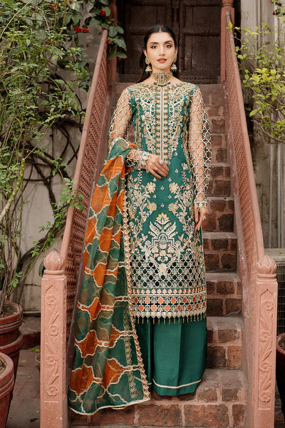 MARYAM’s ‘Lemilsa Vol 8’ | Embroidered Organza Readymade | L-802