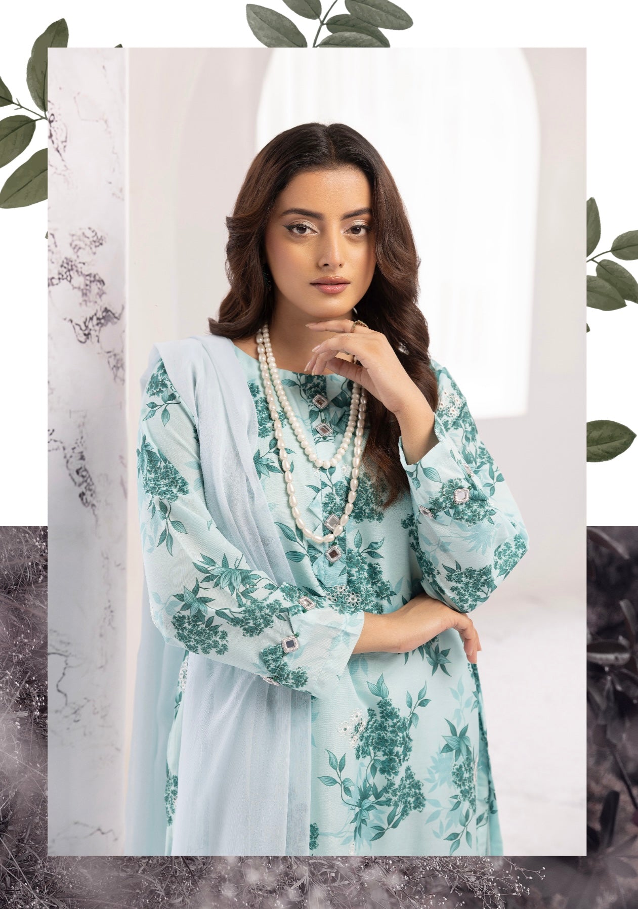 SIMRANS ‘S Prints 5.0’ | Embroidered Lawn Readymade | SM650