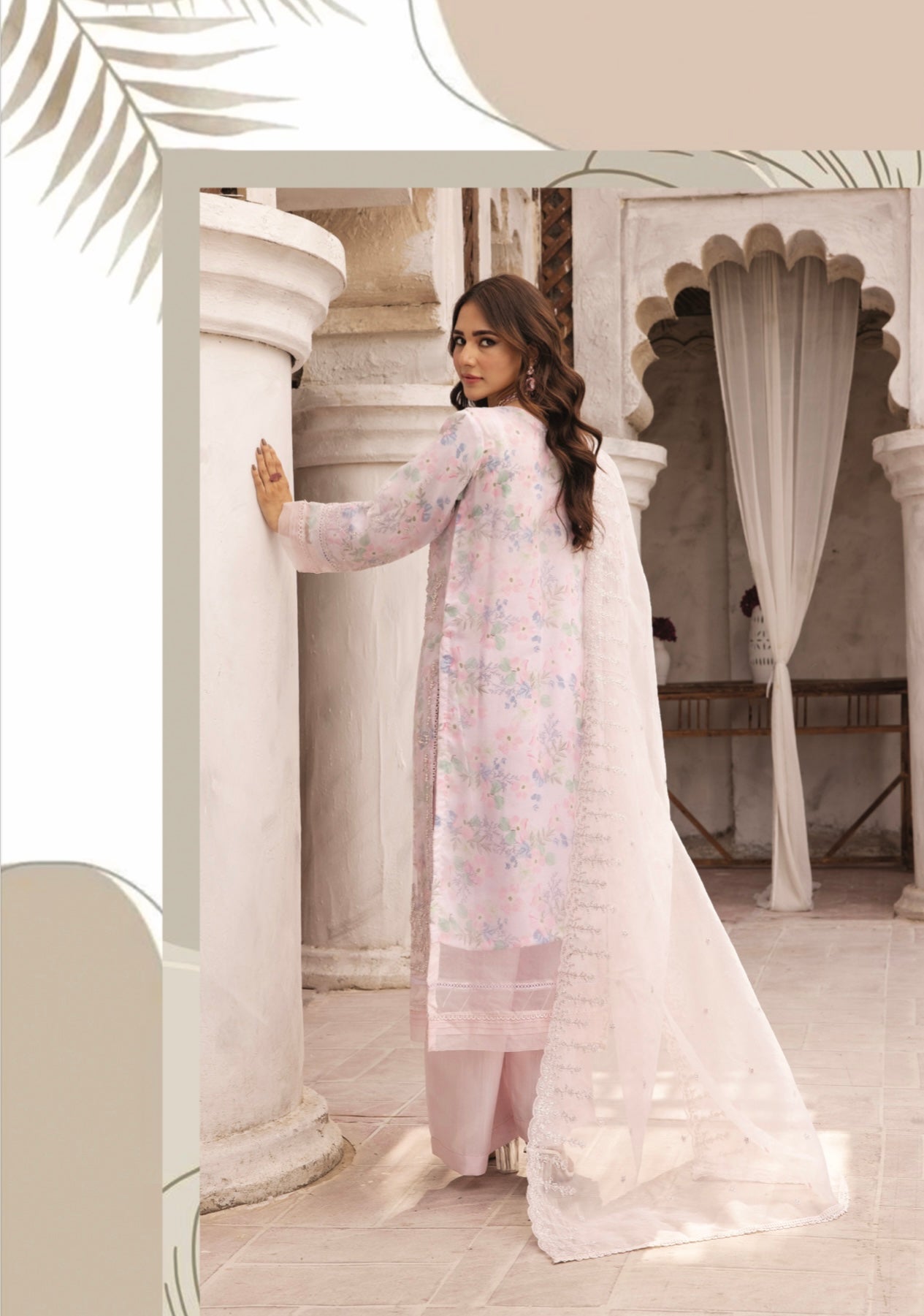 SIMRANS ‘Khaddi Lux’ | Embroidered Organza 3pc Readymade | SM656