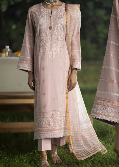 Casuallite ‘Shanasai’ | Luxury Embroidered Linen Readymade | HT221