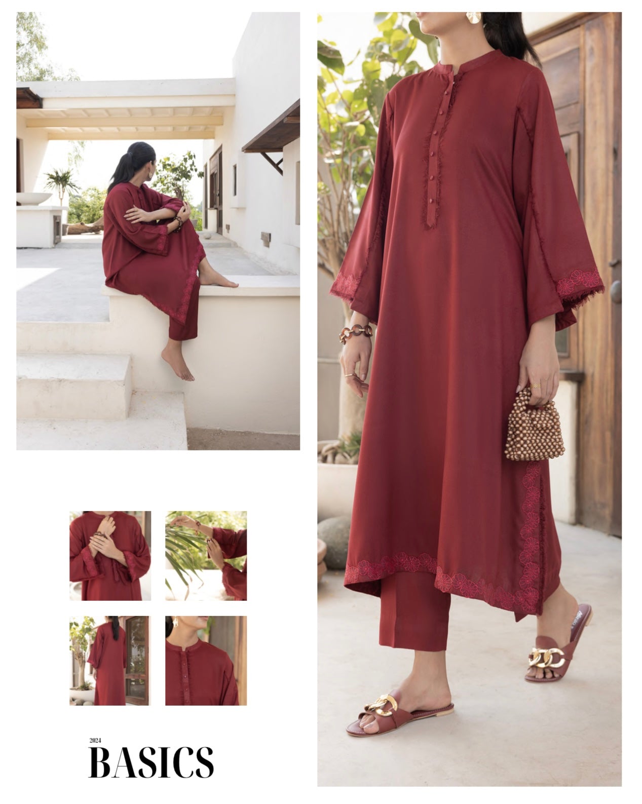 Casuallite ‘Linen Basics Vol 2’ | Dhanak 2pc Readymade | HT255