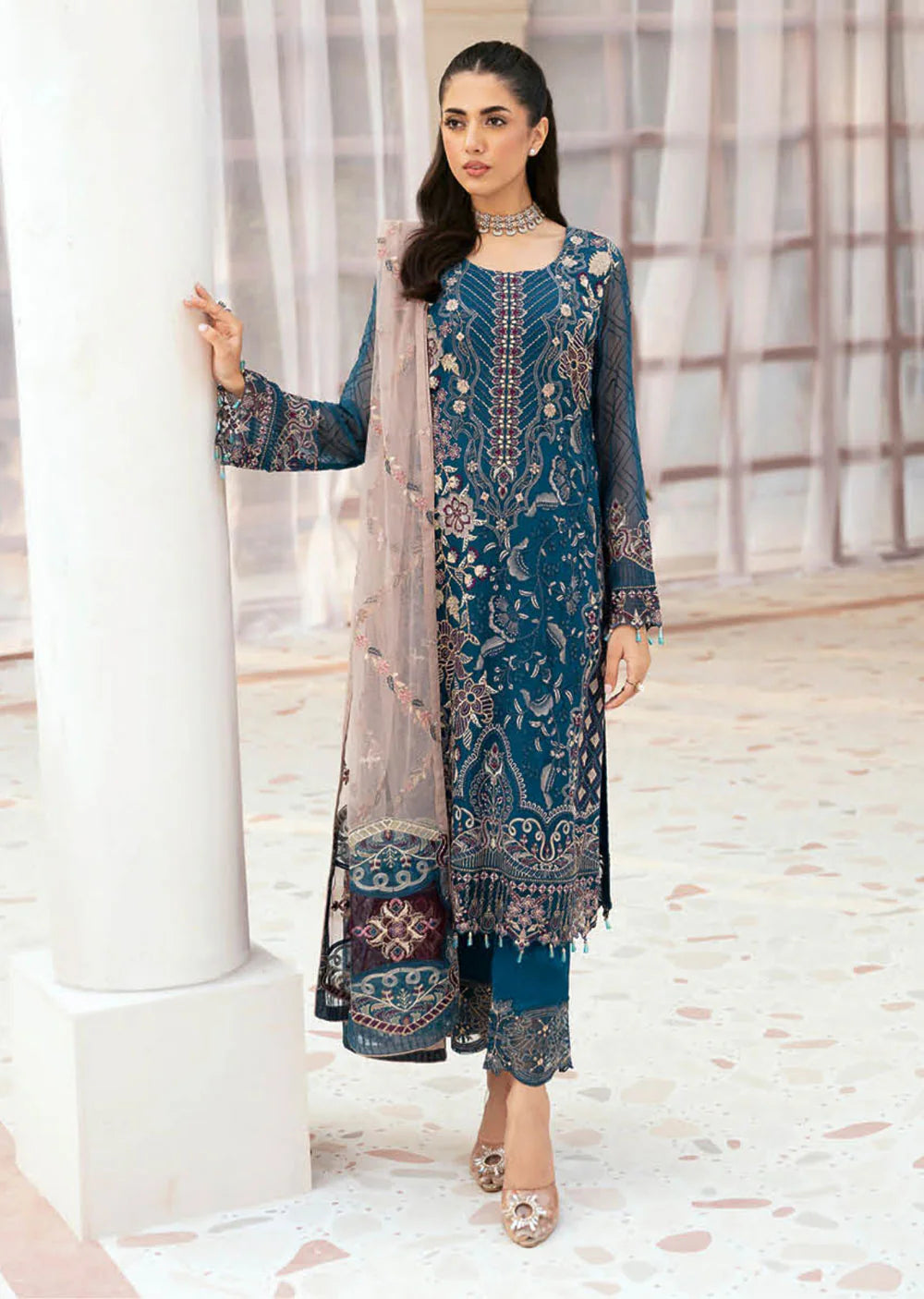 RAMSHA | Chiffon Vol 26 Readymade | F2602