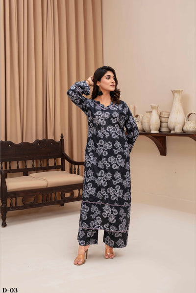 ASHYANA ‘Vol 13 Co Ord’ | Printed Lawn 2pc Readymade  | ARU05