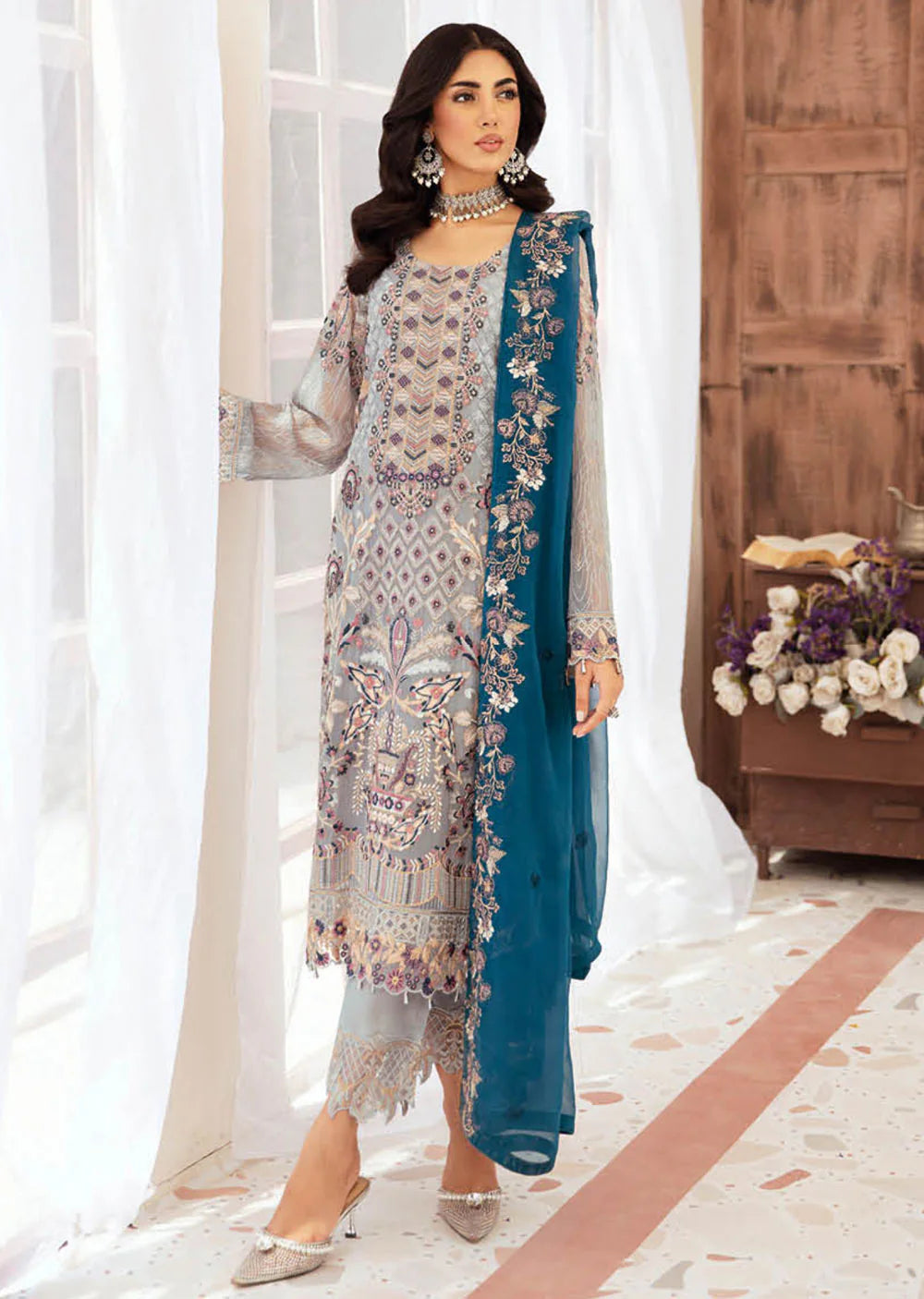 RAMSHA | Chiffon Vol 26 Readymade | F2609