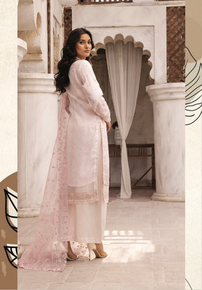 SIMRANS ‘Khaddi Lux’ | Embroidered Organza 3pc Readymade | SM658