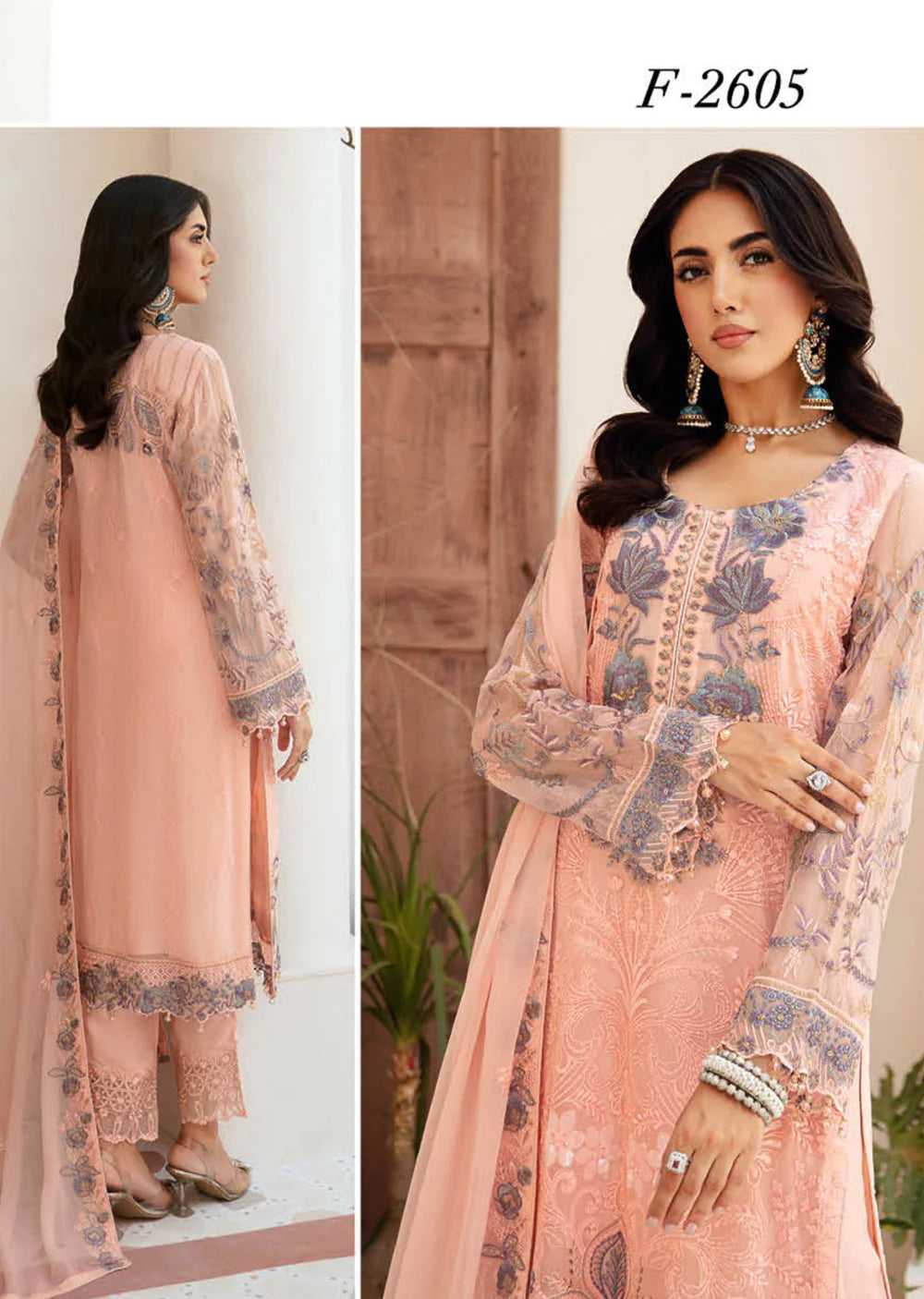 RAMSHA | Chiffon Vol 26 Readymade | F2605