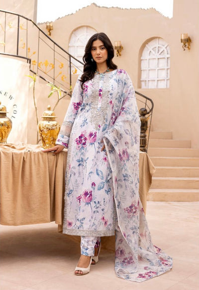 SIMRANS ‘Ethnic 4.0’ | Embroidered Lawn Readymade | SM624