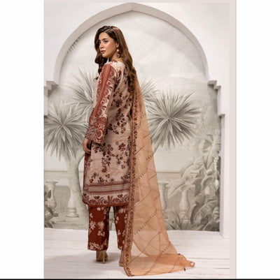 SIMRANS ‘Fiesta’ | Embroidered Khaddar Readymade | SM712