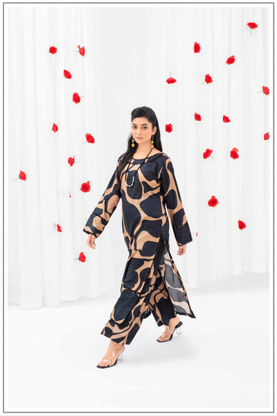 ASHYANA ‘Vol 14 Co Ord Western Prints’ | Printed Linen 2pc Readymade  | ARX01