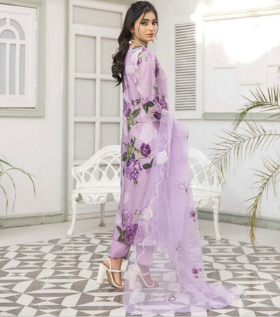 SIMRANS ‘Bahaar Vol 2’ | Embroidered Linen Readymade | SM754