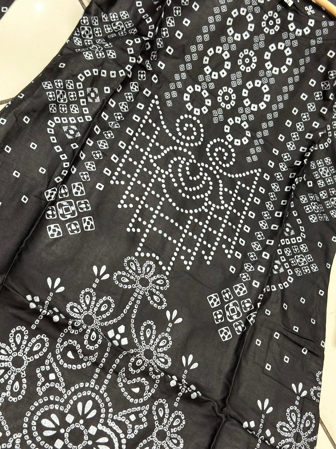 S Creations | Linen Printed 2pc Readymade | SC092 (Black and Grey)