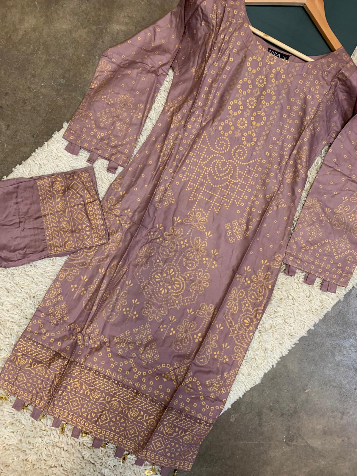 S Creations | Linen Printed 2pc Readymade | SC125