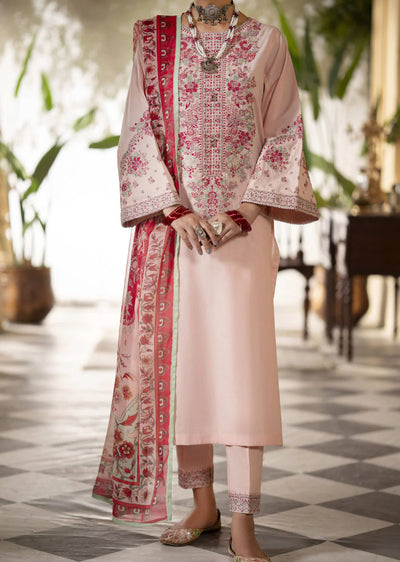 Casual lite ‘Mashriqi’ | Luxury Embroidered Cotton Readymade | HT206