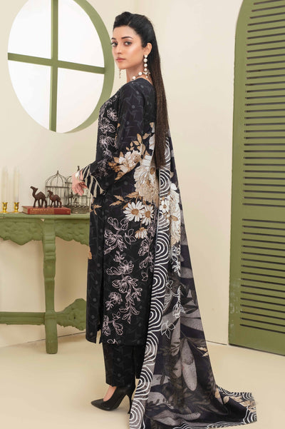 ASHYANA ‘Vol 21’ | Embroidered Handwork Linen 3pc Readymade  | ARD05