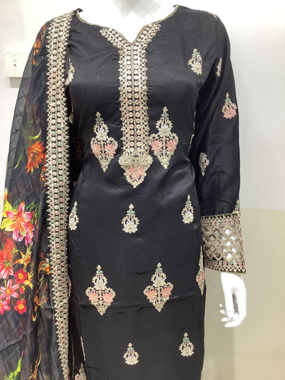 S Creations | Embroidered Readymade 3Pc | SC096