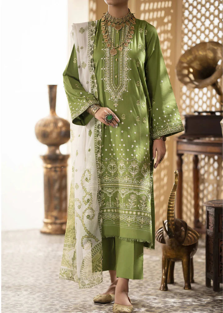 Casual lite ‘Mashriqi’ | Luxury Embroidered Cotton Readymade | HT208