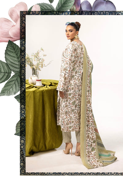 SIMRANS ‘Sana’ | Linen Prints Readymade | SM678