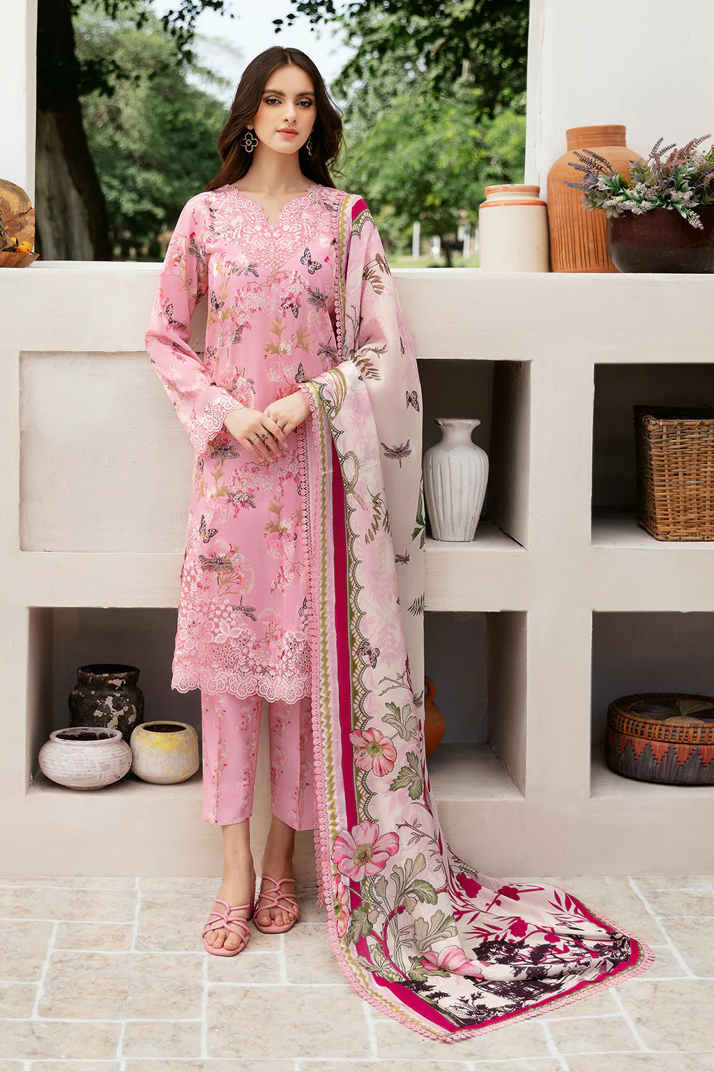 RAMSHA ‘Rangrez’  | Embroidered Lawn Readymade | N502