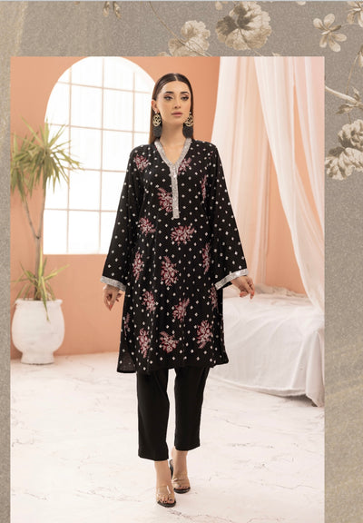 SIMRANS ‘Ethnic Co Ords’ | Embroidered Viscose 2pc Readymade | SM670