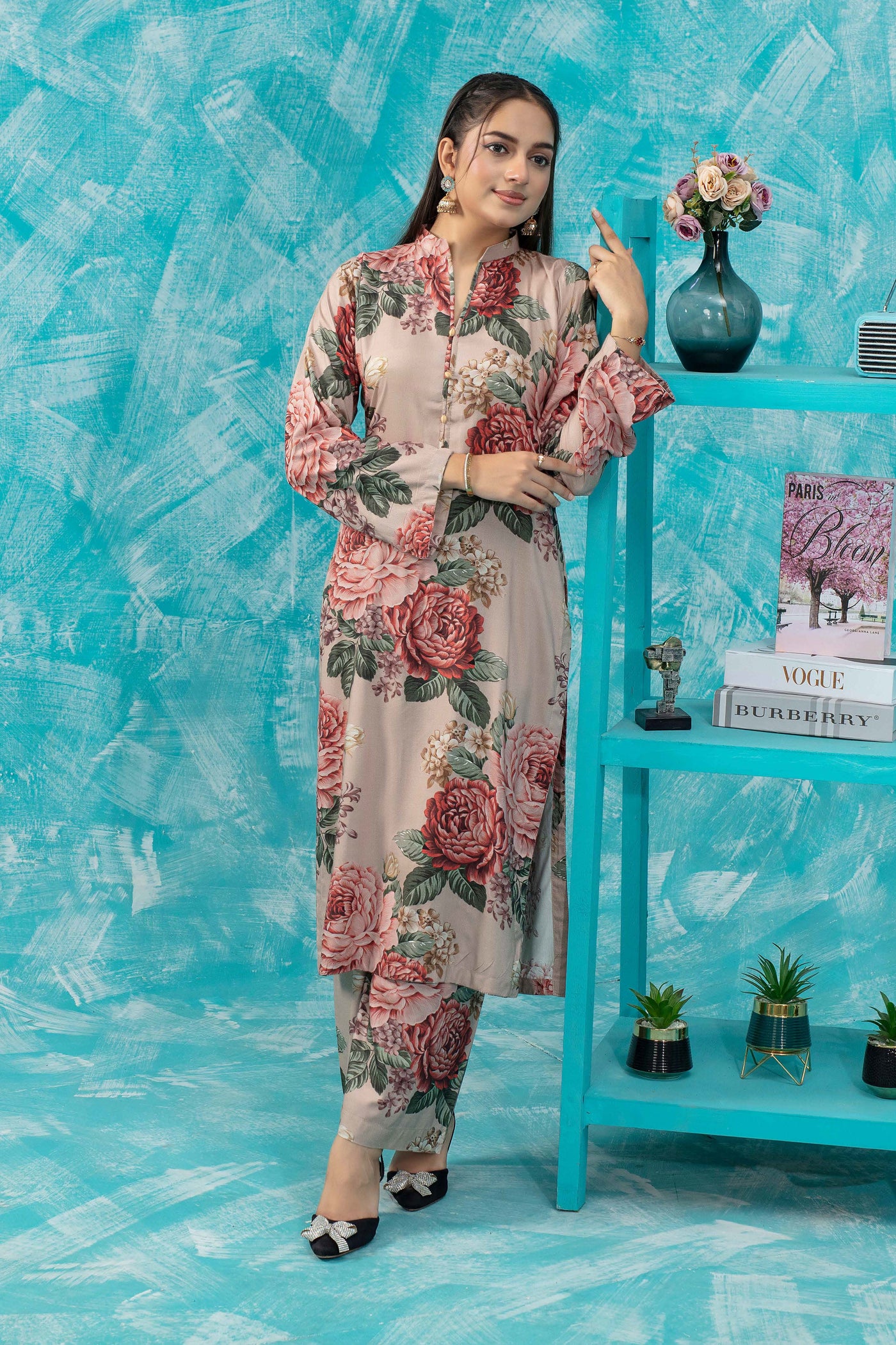 ASHYANA Vol 31 | Printed Linen 2pc Readymade Womenswear  | ARL01