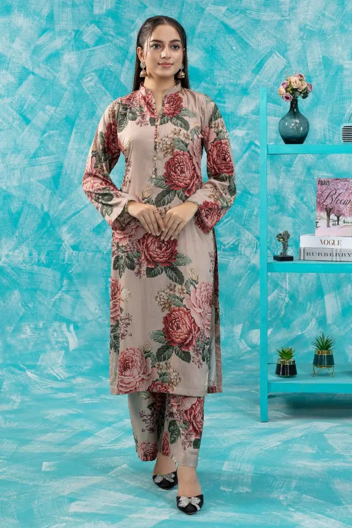 ASHYANA Vol 31 | Printed Linen 2pc Readymade Womenswear  | ARL01