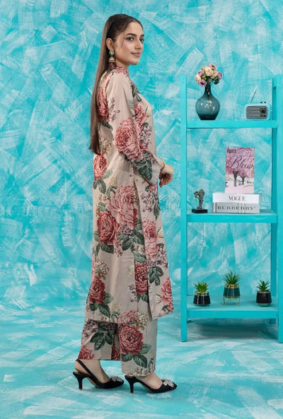 ASHYANA Vol 31 | Printed Linen 2pc Readymade Womenswear  | ARL01
