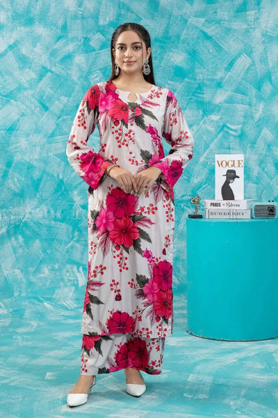 ASHYANA Vol 31 | Printed Linen 2pc Readymade Womenswear  | ARL02