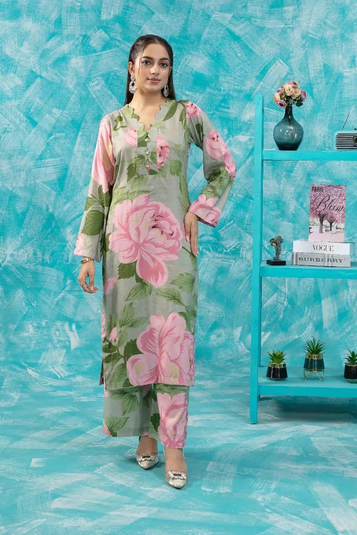 ASHYANA Vol 31 | Printed Linen 2pc Readymade Womenswear  | ARL06