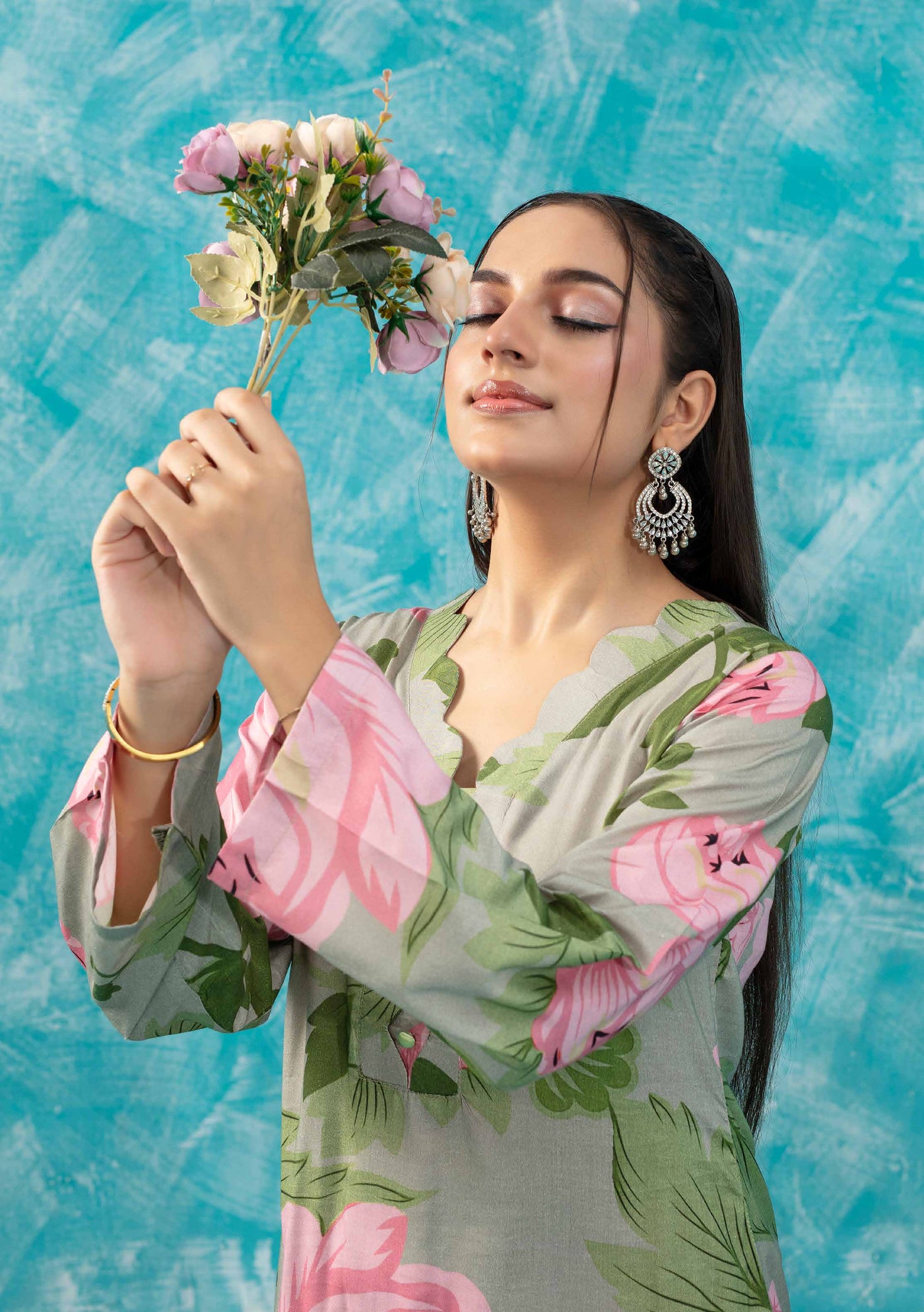 ASHYANA Vol 31 | Printed Linen 2pc Readymade Womenswear  | ARL06