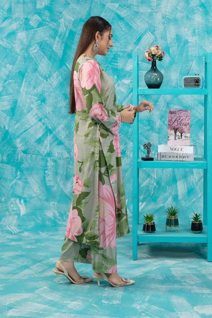 ASHYANA Vol 31 | Printed Linen 2pc Readymade Womenswear  | ARL06