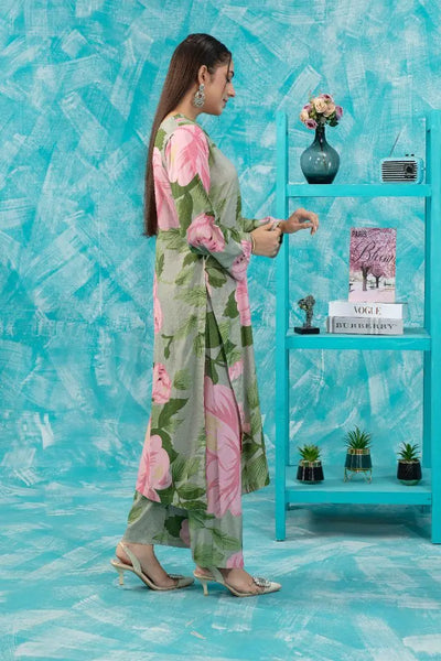 ASHYANA Vol 31 | Printed Linen 2pc Readymade Womenswear  | ARL06