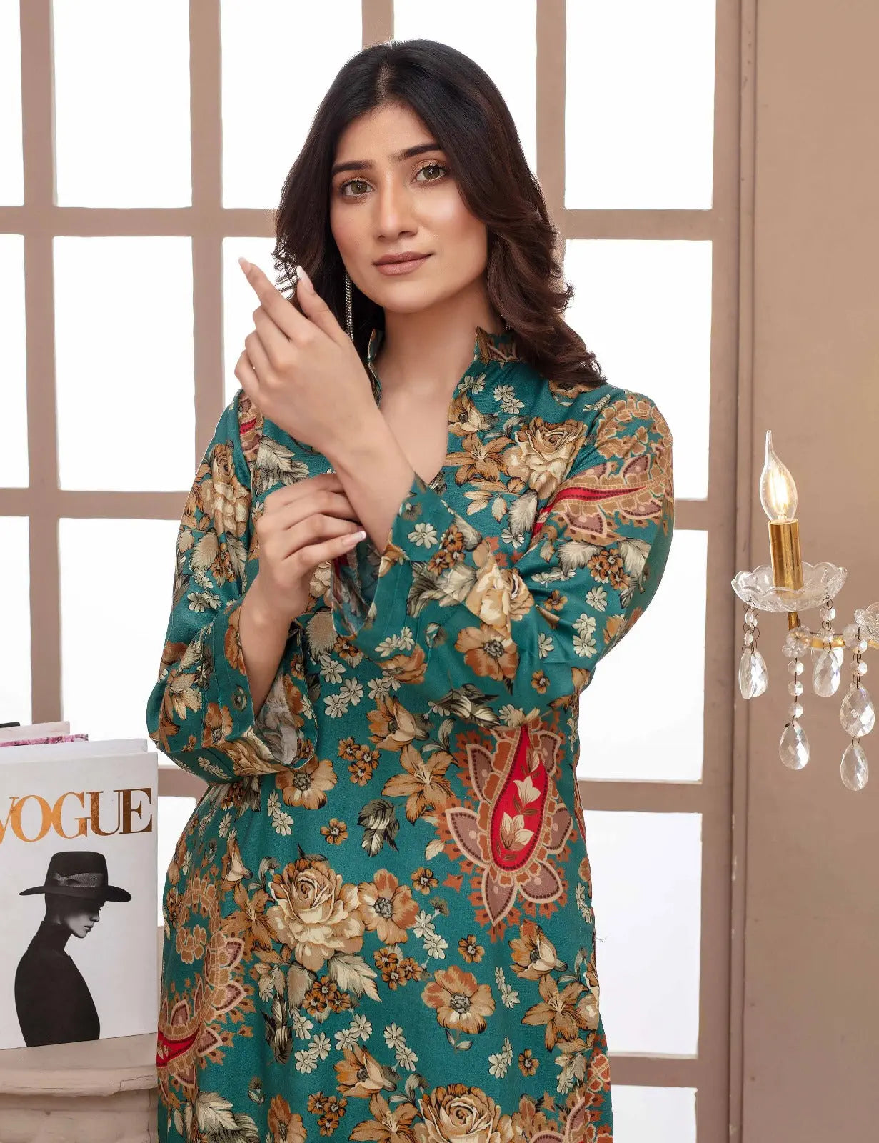 ASHYANA Vol 37 | Printed Linen Co ord 2pc Pakistani Readymade Womenswear  | ARR01 (3 Colours) Ashyana
