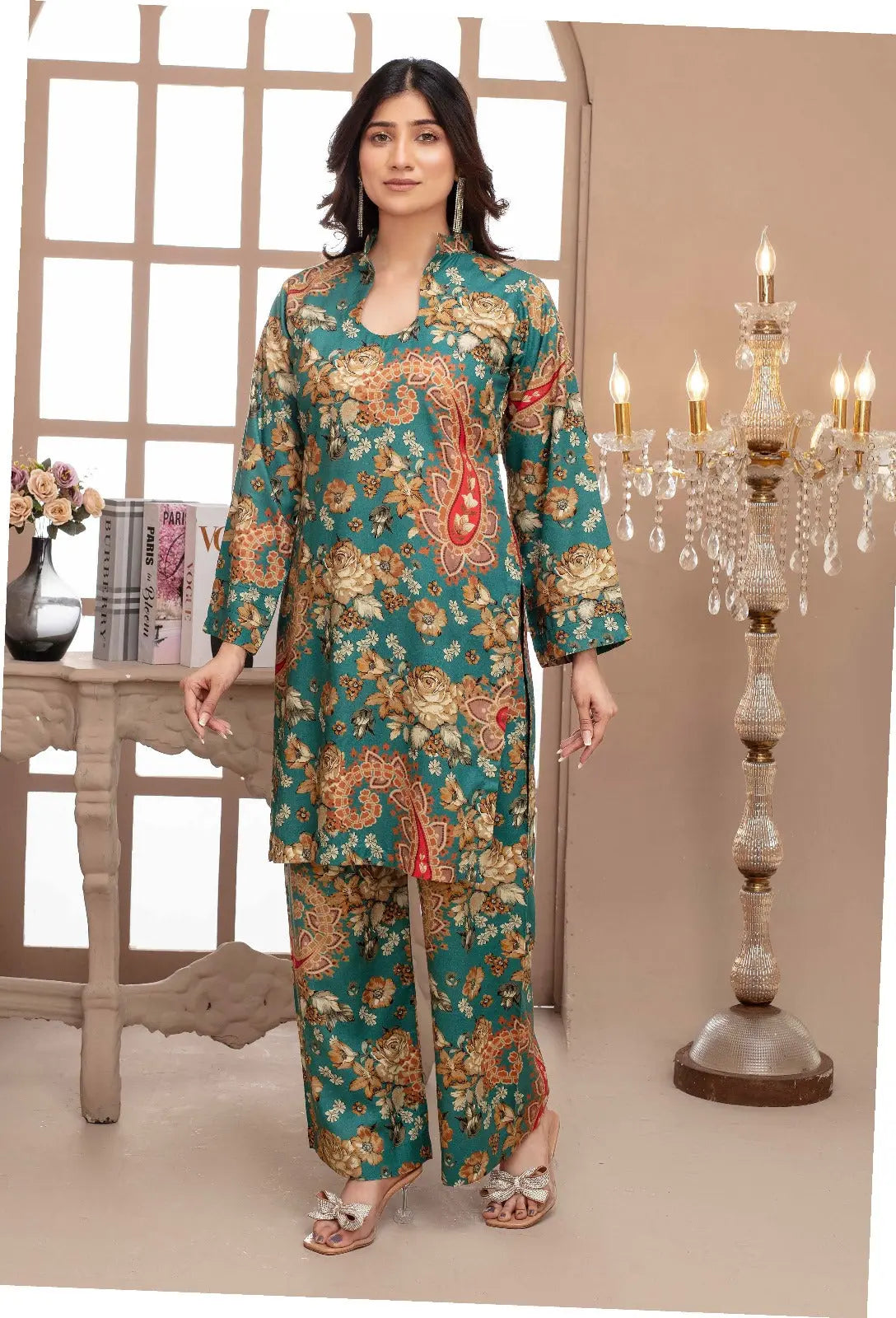 ASHYANA Vol 37 | Printed Linen Co ord 2pc Pakistani Readymade Womenswear  | ARR01 (3 Colours) Ashyana
